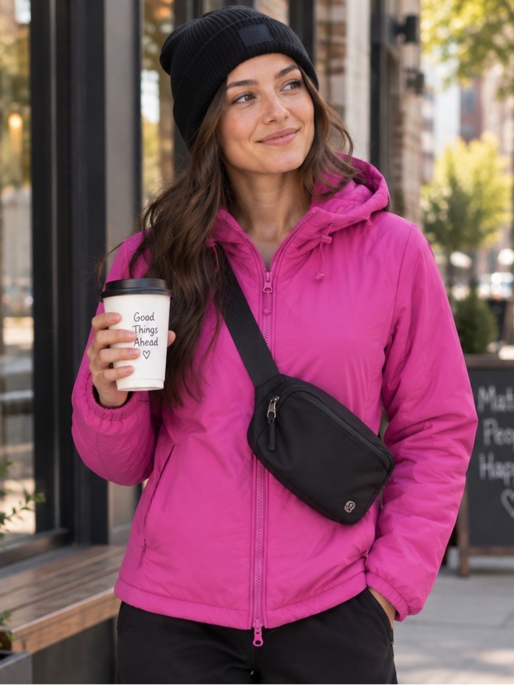 Uniqlo Pink Lightweight Jacket
